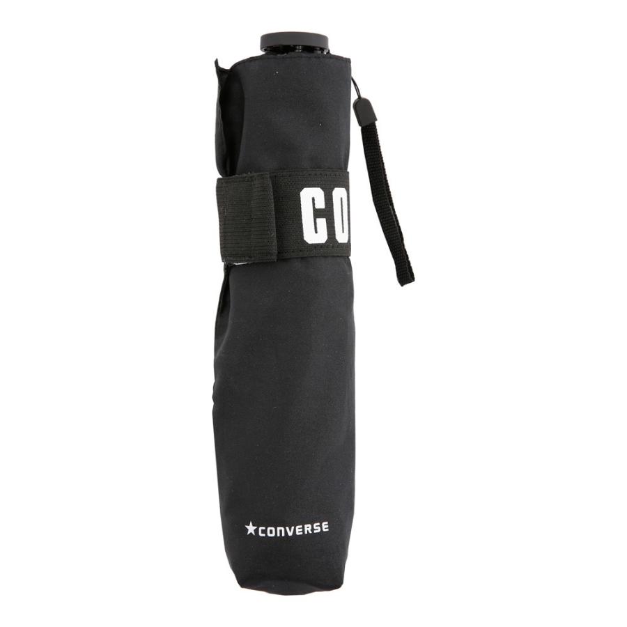 日傘 晴雨兼用傘 メンズ ユニセックス 折りたたみ 58cm CONVERSE コンバース ブランド 晴雨兼用日傘 黒 ブラック 赤 レッド 白 ホワイト 母の日 ギフト おしゃれ | CONVERSE (PRODUCT) | 05