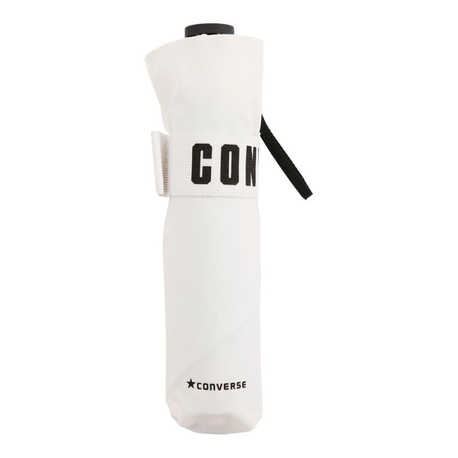 日傘 晴雨兼用傘 メンズ ユニセックス 折りたたみ 58cm CONVERSE コンバース ブランド 晴雨兼用日傘 黒 ブラック 赤 レッド 白 ホワイト 母の日 ギフト おしゃれ | CONVERSE (PRODUCT) | 07