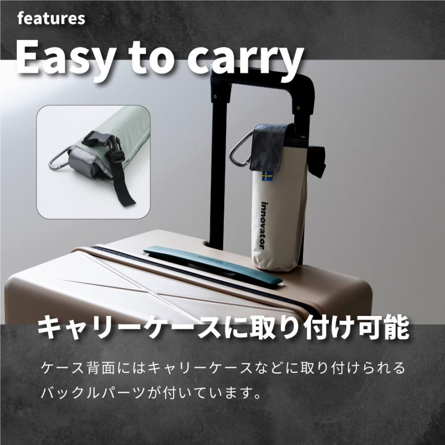 innovator イノベーター 晴雨兼用 コンパクト 折りたたみ日傘 53cm ユニセックス 男女兼用 折り畳み傘 おしゃれ 北欧 メンズ 携帯 小さい おりたたみ傘 | innovator | 15