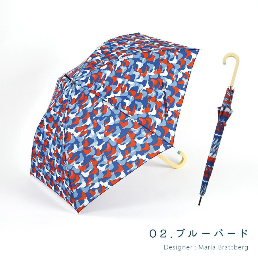 korko コルコ 58cm 雨傘 レディ ースアンブレラ ジャンプ式 ワンタッチ式 長傘 北欧 傘 かさ シンプル 幾何学 軽い 小花 動物 雨具 おしゃれ オシャレ 大きい |  | 20
