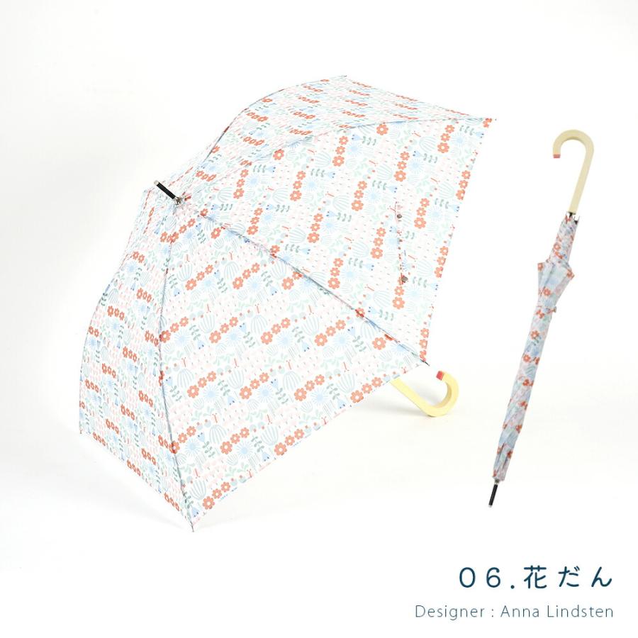 korko コルコ 58cm 雨傘 レディ ースアンブレラ ジャンプ式 ワンタッチ式 長傘 北欧 傘 かさ シンプル 幾何学 軽い 小花 動物 雨具 おしゃれ オシャレ 大きい |  | 24