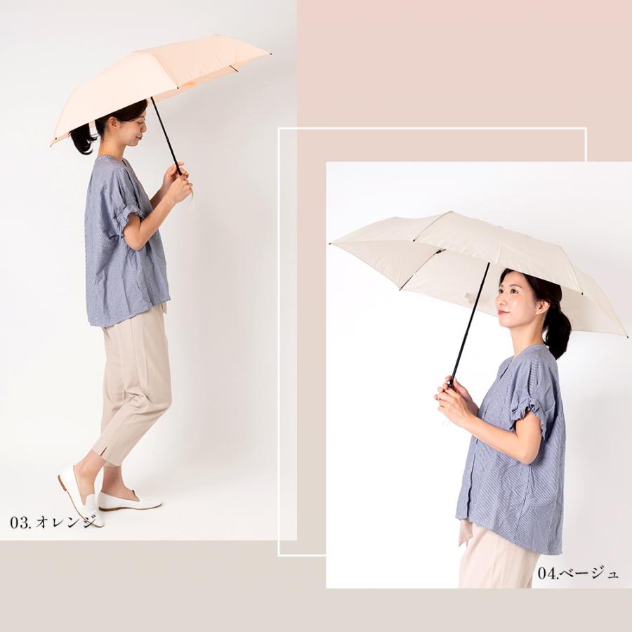 LINE DROPS（ラインドロップス） 雨傘 レディース 50cm 軽量