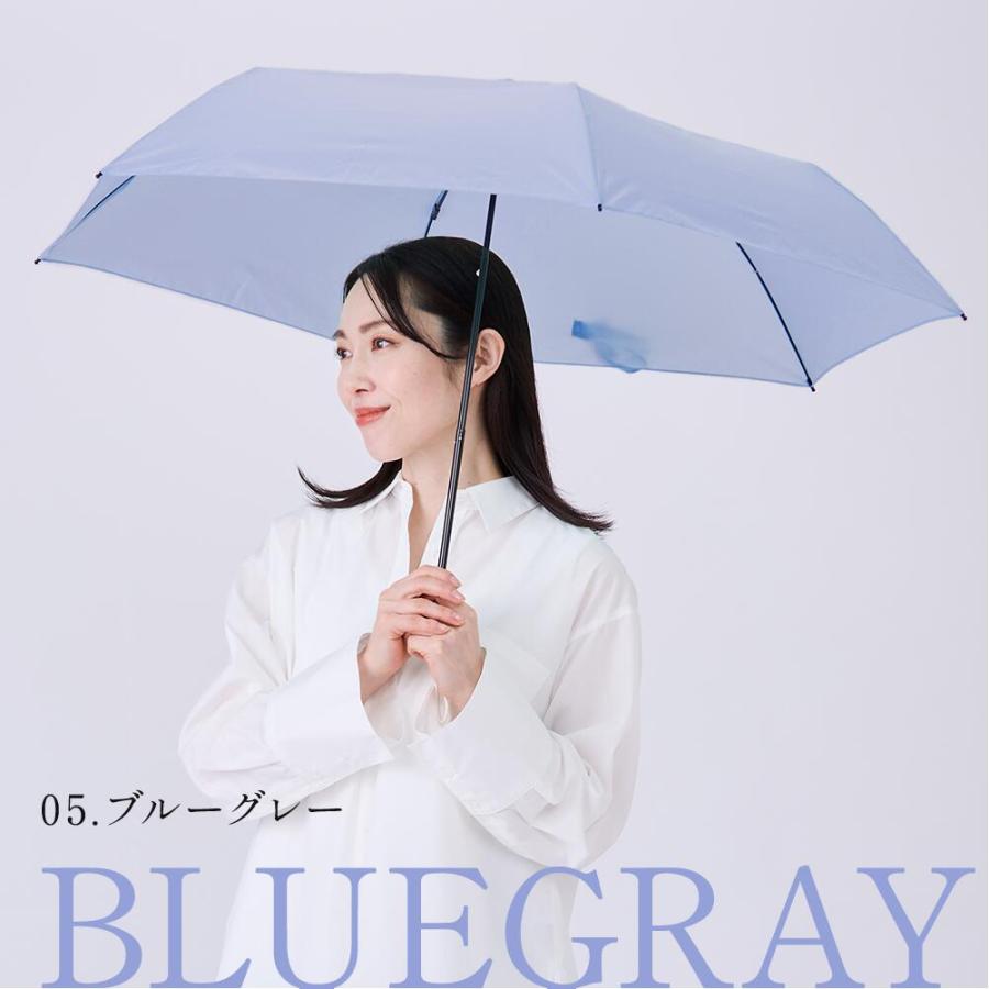軽量 折りたたみ雨傘 50cm レディース アンブレラ 折りたたみ 雨傘 55cm 軽い 傘 折り畳み傘 無地 シンプル カラフル グラスファイバー骨 軽量生地 | ブランド登録なし | 15