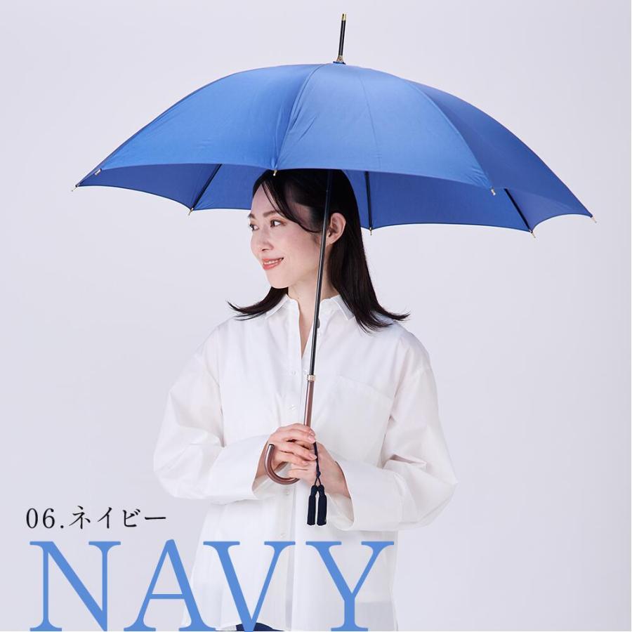 超軽量 60cm ジャンプ式 雨傘 長傘 ワンタッチ式 タッセル付き | 傘 軽量 カーボン骨 無地 撥水 防水 大きい 長雨傘 高見え かわいい レディース カラフル | ブランド登録なし | 12