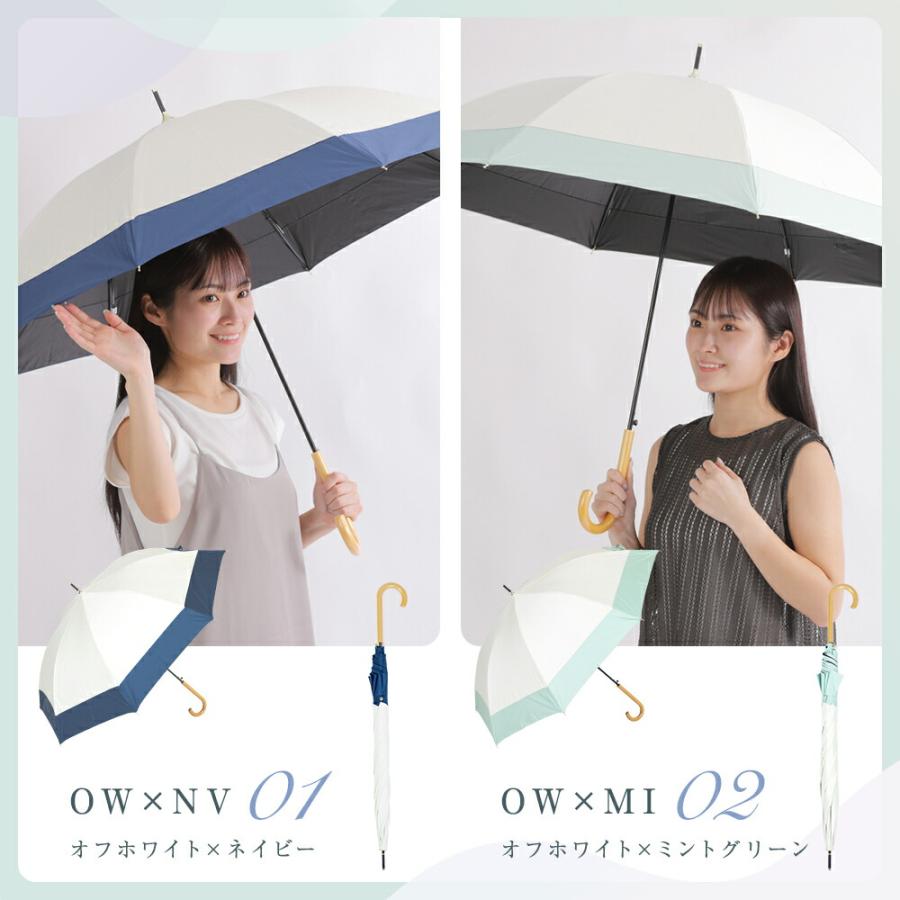 LINE DROPS（ラインドロップス） 日傘 完全遮光 晴雨兼用 ジャンプ式