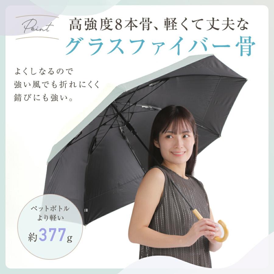 LINE DROPS（ラインドロップス） 日傘 完全遮光 晴雨兼用 ジャンプ式