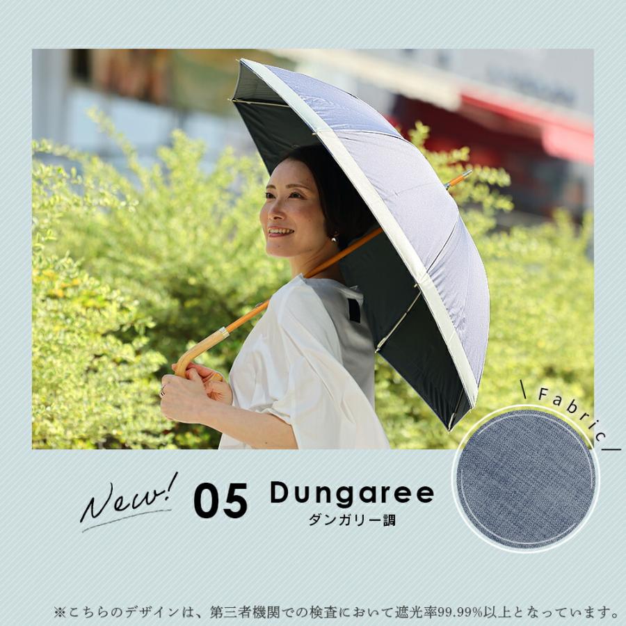 日傘 晴雨兼用 レディース 50cm 完全遮光 遮光率100% 傘 1級遮光 撥水