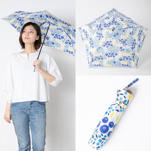 レディース 傘 折りたたみ傘 雨傘 50cm 北欧 オシャレ 手開き ナチュラル 花 柄 レモン ボタニカル 折り畳み かさ 雨具 おしゃれ かわいい | ブランド登録なし | 12