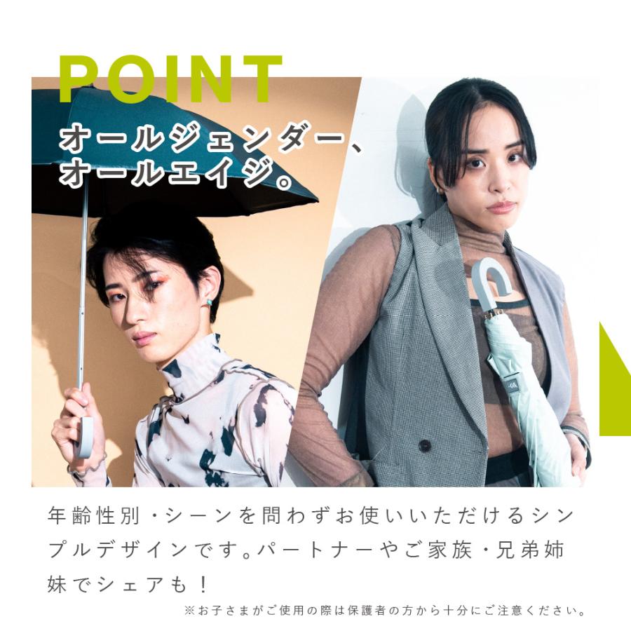 ゼロアンド -0＆ 晴雨兼用日傘 5 0cm ジャンプ式折りたたみ傘 ユ ニセックス 男女兼用 linedrops 母の日 ギフト 小さい日傘 | ブランド登録なし | 19