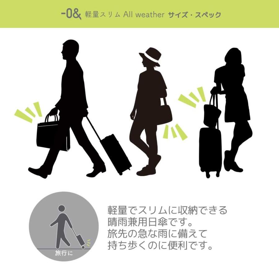ゼロアンド -0＆ 晴雨兼用日傘 折りたたみ傘 軽量 スリム 50cm パラソル アンブレラ ユニセックス 男女兼用 linedrops 母の日 ギフト | ブランド登録なし | 06