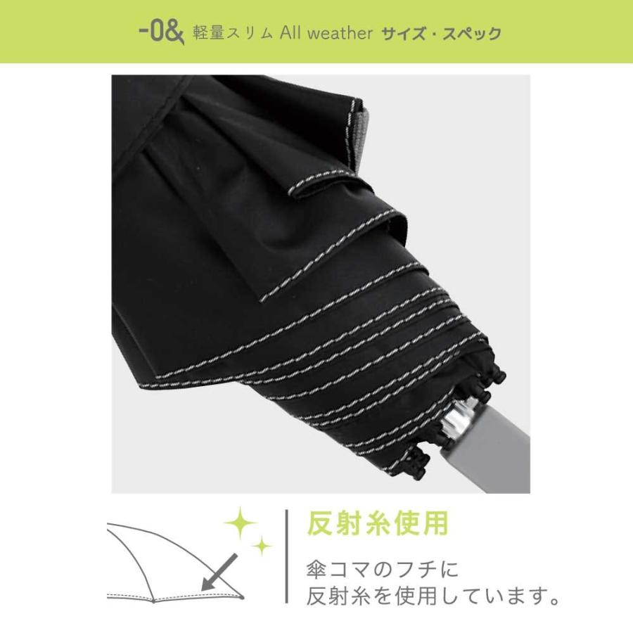 ゼロアンド -0＆ 晴雨兼用日傘 折りたたみ傘 軽量 スリム 50cm パラソル アンブレラ ユニセックス 男女兼用 linedrops 母の日 ギフト | ブランド登録なし | 11