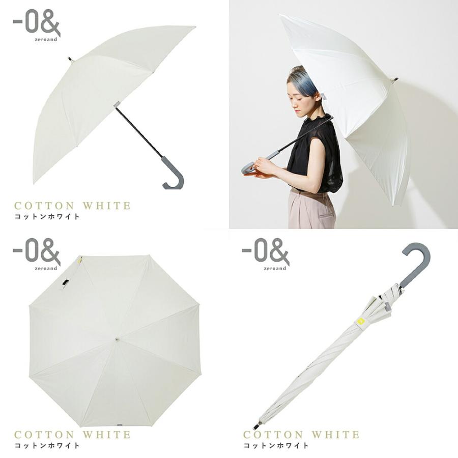 ゼロアンド -0& 晴雨兼用日傘 65cm ジャンプ式 ユニセックス 男女兼用