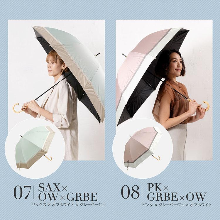 母の日ギフトラッピング】完全遮光 日傘 遮光率100% 晴雨兼用傘