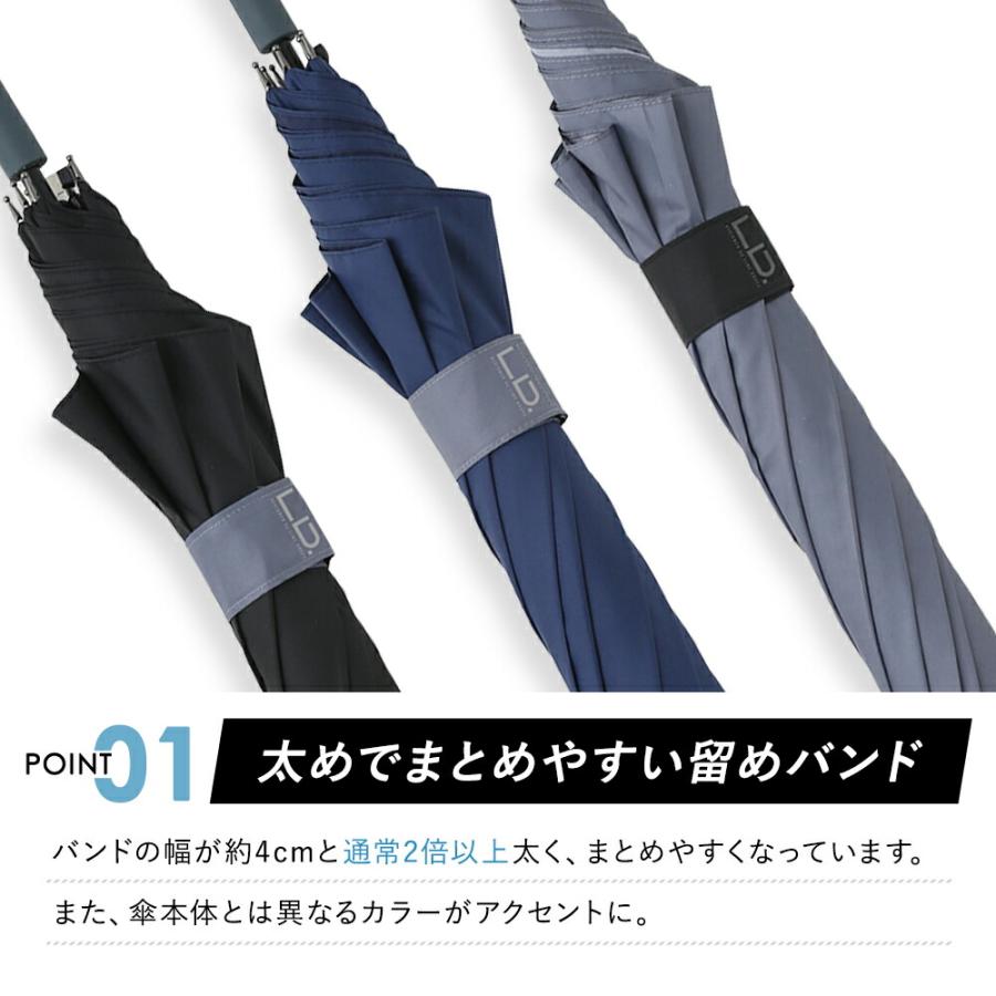傘 メンズ 大きい 65cm 耐風 長傘 雨傘 折れにくいZ骨 直径112cm グラスファイバー骨 ジャンプ式 無地 ジャンプ 傘 メンズ アンブレラ | ブランド登録なし | 11