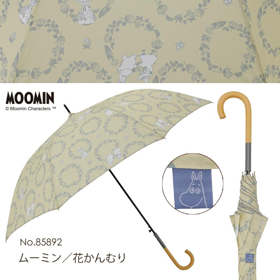 MOOMIN ムーミン グッズ 60cm ジャンプ傘 雨傘 キャラクターアンブレラ ムーミン / リトルミイ｜linedrops｜27