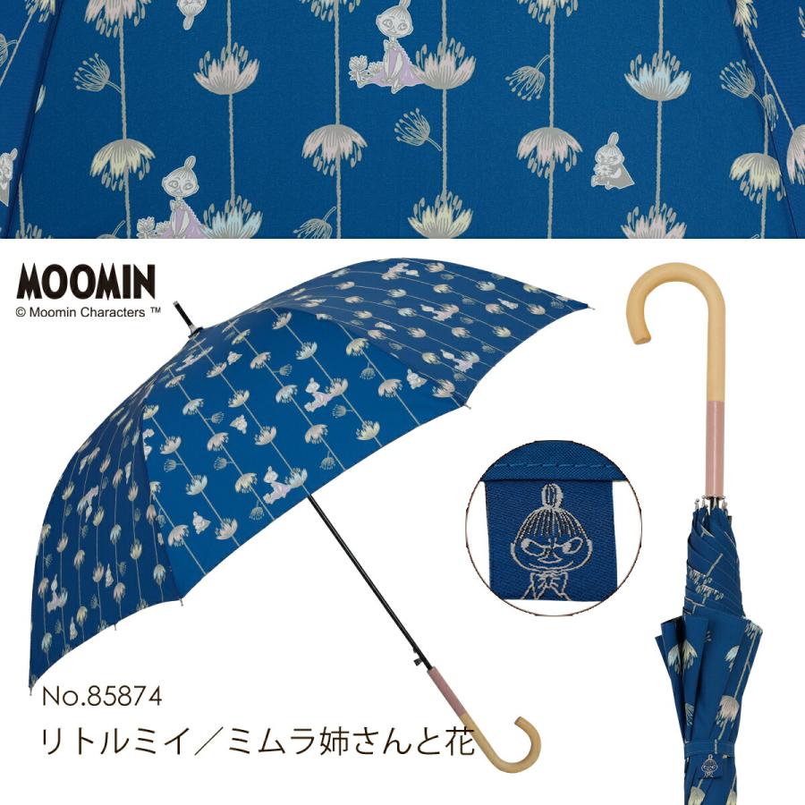 MOOMIN ムーミン グッズ 60cm ジャンプ傘 雨傘 キャラクターアンブレラ ムーミン / リトルミイ | MOOMIN | 22