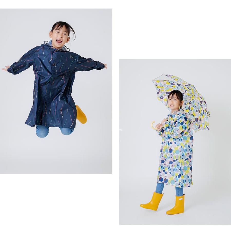 レインコート テノエ tenoe 100cm 110cm 120cm キッズ 子供 子ども 女児 男児 ガールズ ボーイズ 男女兼用 合羽 カッパ 緑 ネイビー 紺 | ブランド登録なし | 20