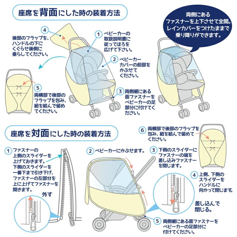 ベビーカー用レインカバー マルチレインカバー テノエ tenoe フリーサイズ キッズ ガールズ ボーイズ 男女兼用 | ブランド登録なし | 17