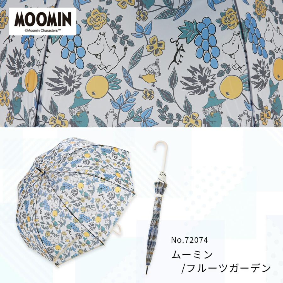 MOOMIN ムーミン グッズ マットクリアアンブレラ 60cm  ムーミン リトルミイ | キャラクター ビニール傘 アンブレラ かさ かわいい 北欧 通勤 通学 | MOOMIN | 22