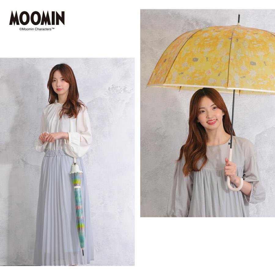 MOOMIN ムーミン グッズ マットクリアアンブレラ 60cm  ムーミン リトルミイ | キャラクター ビニール傘 アンブレラ かさ かわいい 北欧 通勤 通学 | MOOMIN | 25