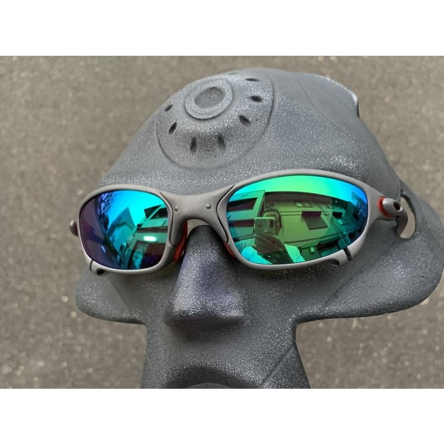 LINEGEAR オークリー ジュリエット用交換レンズ ポリカレンズ グリーン