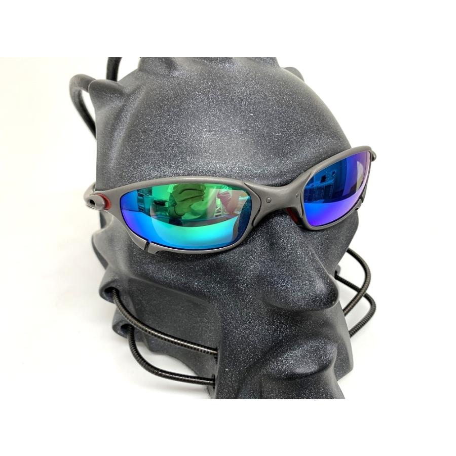 LINEGEAR オークリー ジュリエット用交換レンズ ポリカレンズ グリーン