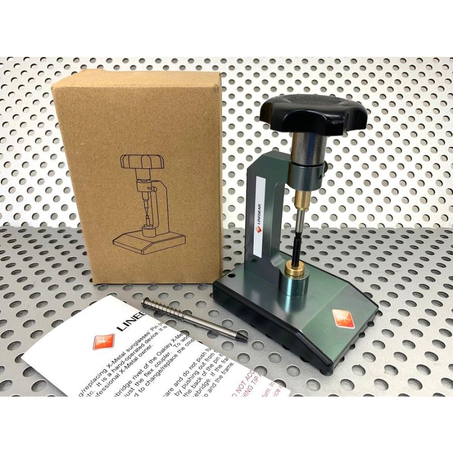 LINEGEAR ピン抜き機 ノーズブリッジの緩みの修理器具 LINEGEAR ピン抜き機 ノーズブリッジの緩みの修理器具