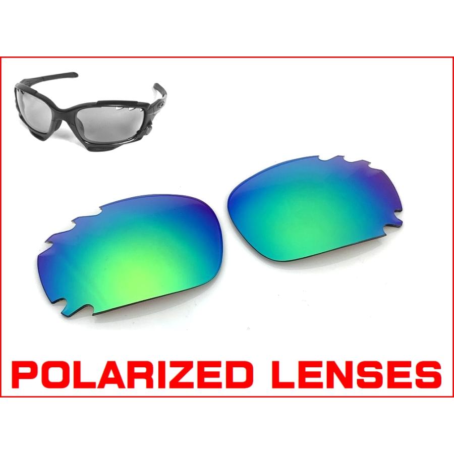 LINEGEAR オークリー Newレーシングジャケット用 偏光レンズ ベント