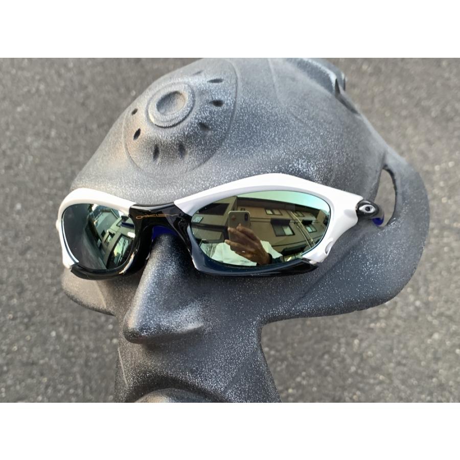 LINEGEAR オークリー スプライス用交換レンズ ポリカレンズ エメラルド 
