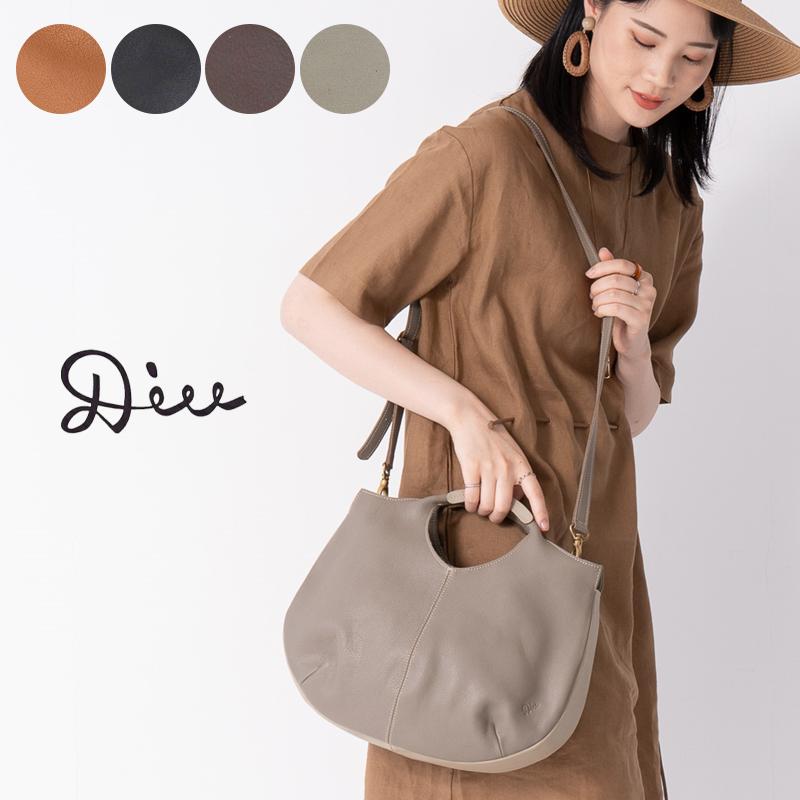 Diu（ディウ） レザー トートバッグ ショルダーバッグ レディース 2way