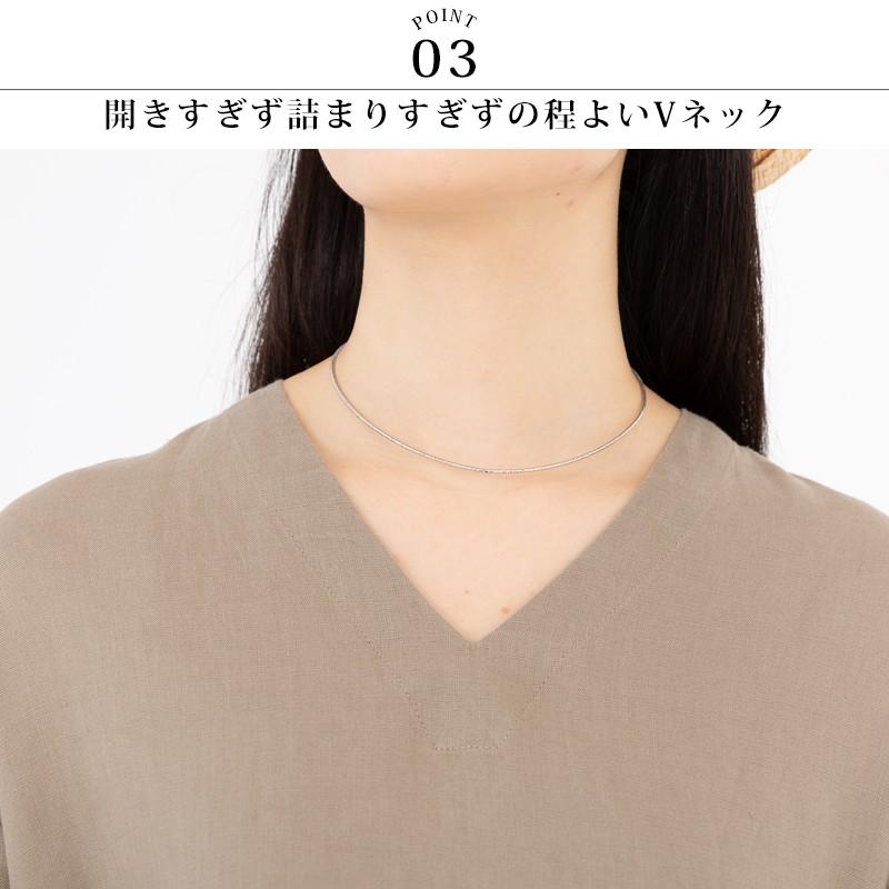 リネン ワンピース 【送料無料】 リネンワンピース リネン100