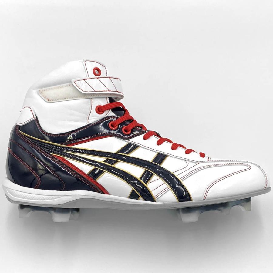 ASICS 【サイズ交換送料無料】ホワイト×ネイビー アシックス