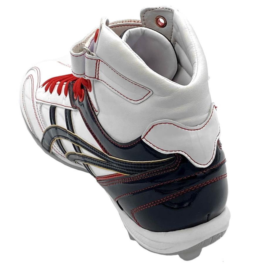 ASICS ハイカットシューズ ホワイト/ネイビー ASICS 【サイズ交換送料無料】ホワイト×ネイビー アシックス