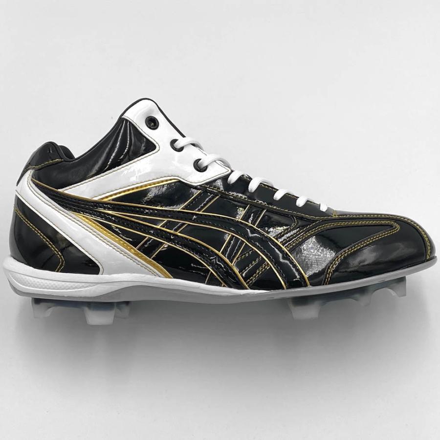 ASICS 【サイズ交換送料無料】ブラック×ゴールド アシックス