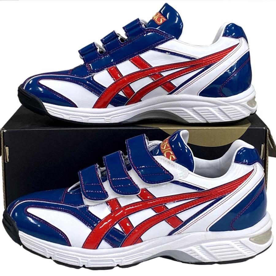 asics セーフティーシューズ レモン／ブルー　ベルクロ式　廃盤　超限定品 ASICS 限定生産 CP307 asics アシックス ダイヤル式安全靴 Boa
