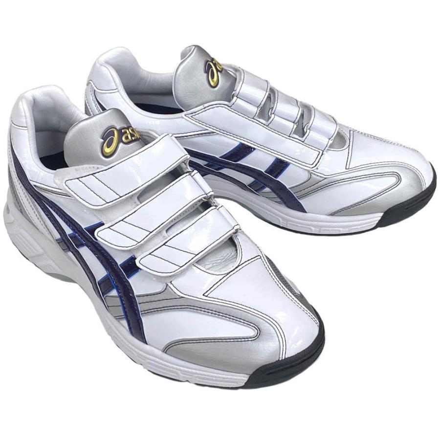 ASICS 【サイズ交換送料無料】ホワイト×パープル アシックス