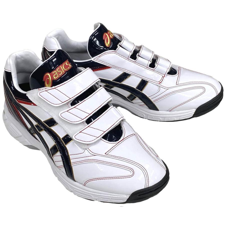 Tomoファミリアasics ネイビー/ホワイト スニーカー ベルクロ Tomoファミリアasics ネイビー/ホワイト スニーカー ベルクロ