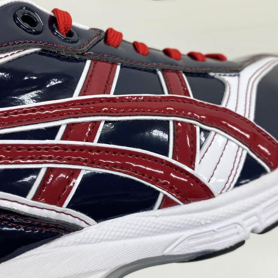 ASICS（アシックス） 【サイズ交換送料無料】ネイビー×ワインレッド
