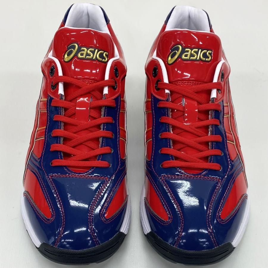 ASICS 【サイズ交換送料無料】ミッドナイトブルー×レッド ASICS 【サイズ交換送料無料】ミッドナイトブルー×レッド