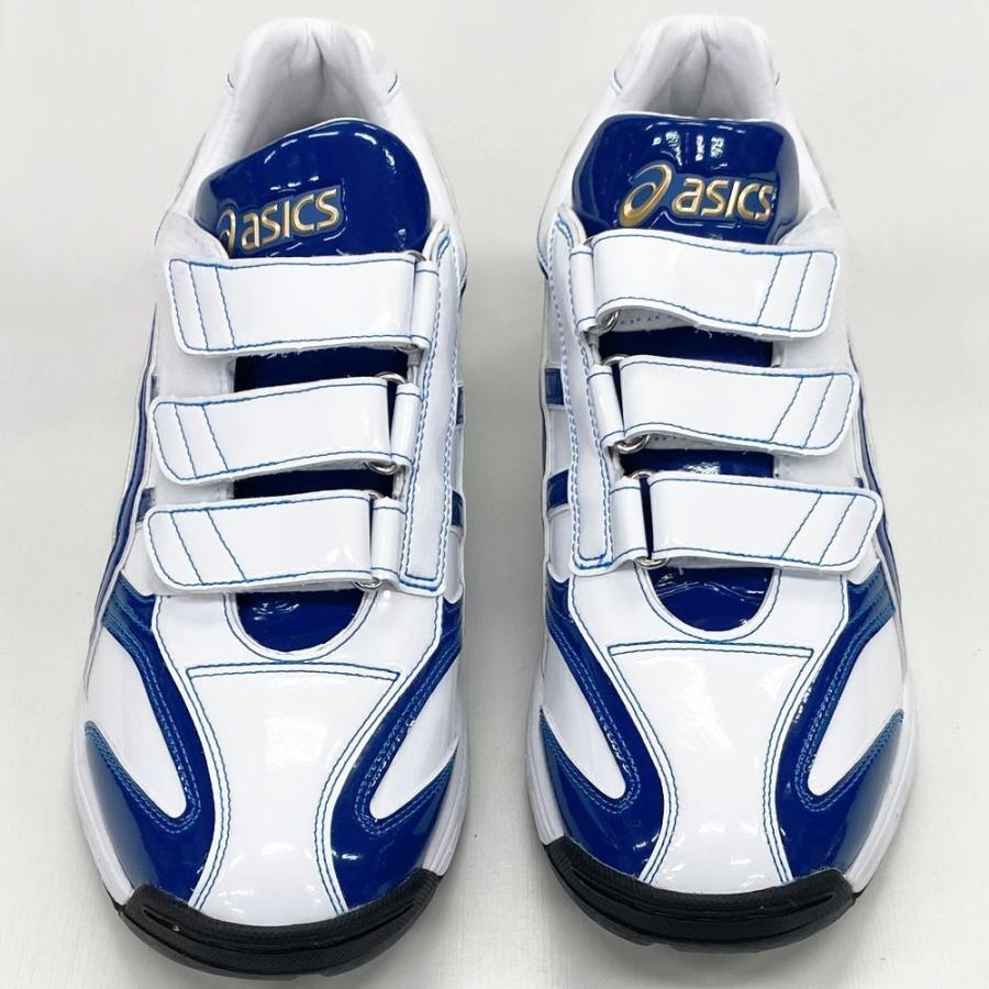 ASICS 【サイズ交換送料無料】ホワイト×ブルー アシックス 野球 ASICS 【サイズ交換送料無料】ホワイト×ブルー アシックス 野球