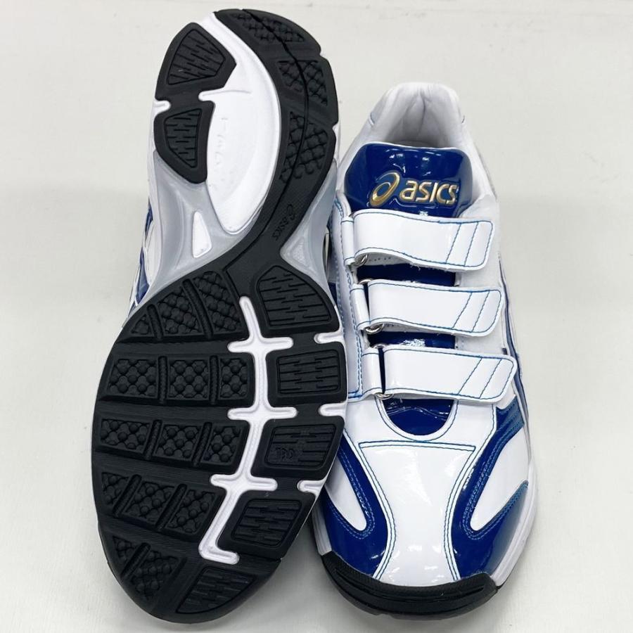 ASICS 【サイズ交換送料無料】ホワイト×ブルー アシックス 野球 ASICS 【サイズ交換送料無料】ホワイト×ブルー アシックス 野球