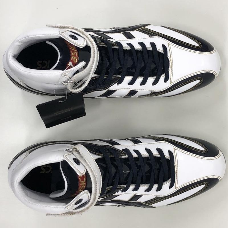 ASICS（アシックス） 【サイズ交換送料無料】ホワイト×ネイビー 野球