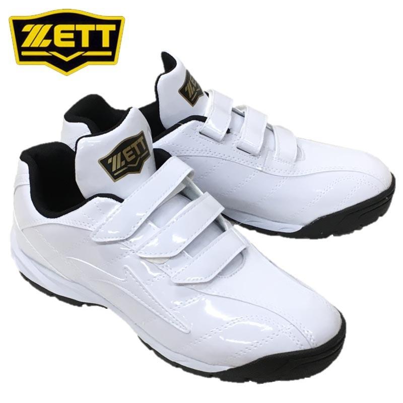 ZETT トレーニングシューズ ワイド ホワイト ゼット（ZETT） 野球 トレーニングシューズ ラフィエット ワイドラスト