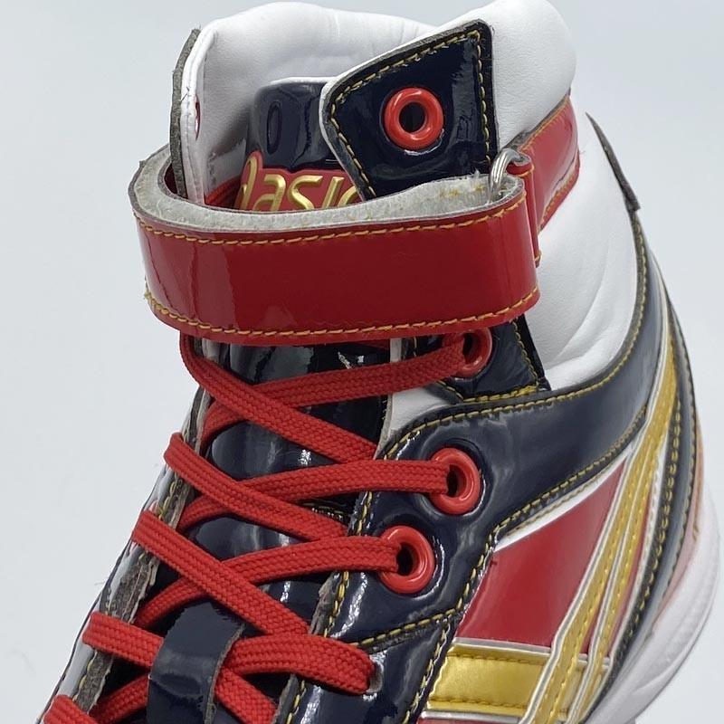 ASICS GOLDSTAGE スパイク ネイビー/レッド ASICS 【サイズ交換送料無料】ネイビー×ゴールド アシックス