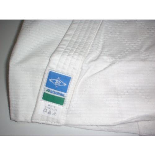 授業用柔道着 上下白帯付き 松勘 晒 一重織 綿100％ |  | 01