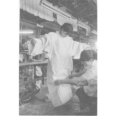 授業用柔道着 上下白帯付き 松勘 晒 一重織 綿100％ |  | 15