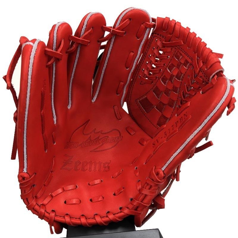 Zeems ジームス　軟式　投手用　右投げ　グローブ　極美品　グラブ　ピッチャー liner_526pbn-cam