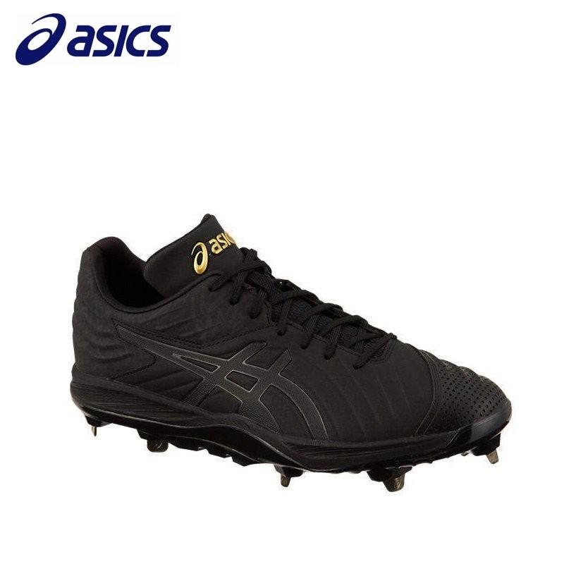 ASICS（アシックス） 野球 埋込金具スパイク 金属歯 樹脂底 ゴールド