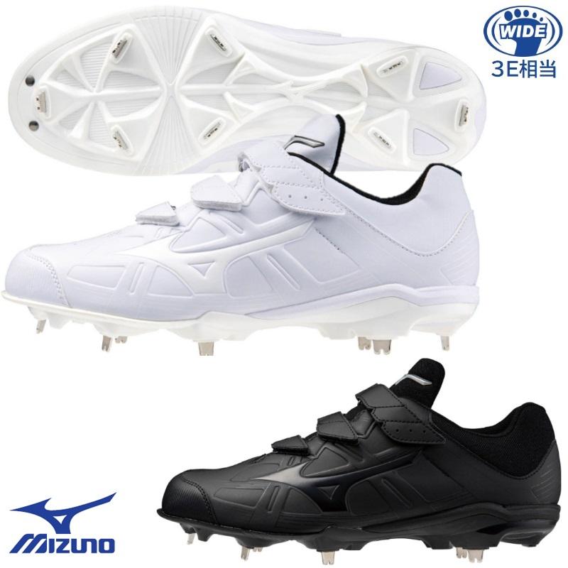 新品未使用‼️MIZUNO 野球金具スパイク 27.5 cm 幅広3E MIZUNO（ミズノ） 野球 金具スパイク 金属歯 埋込金具スパイク ライト