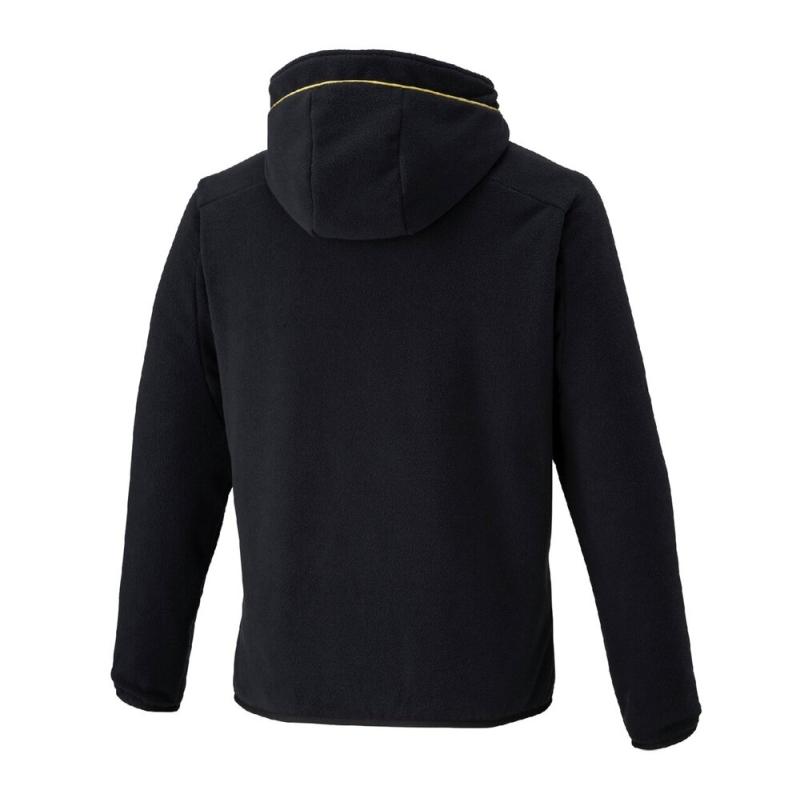 ミズノプロ⭐︎フリースジャケット　XO 未使用　フード　ブラック　黒 MIZUNO（ミズノ） ミズノプロ 野球 フード付き フリースジャケット